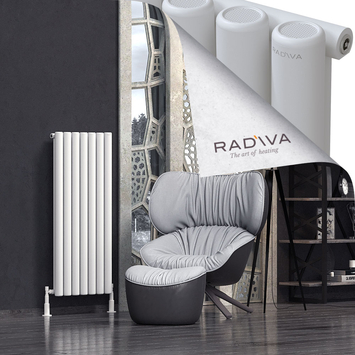 Radiva - Mati Radiateur En Aluminium 1200x514 Blanc
