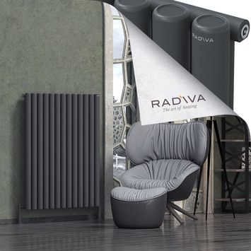 Radiva - Mati Radiateur En Aluminium 1200x958 Anthracite Foncé