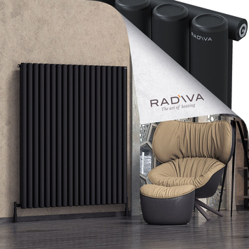 Radiva - Mati Radiateur En Aluminium 1500x1402 Noir