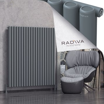 Radiva - Mati Radiateur En Aluminium 1500x1476 Anthracite