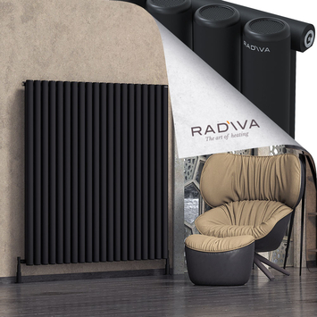 Radiva - Mati Radiateur En Aluminium 1500x1476 Noir