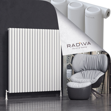 Radiva - Mati Radiateur En Aluminium 1500x1550 Blanc