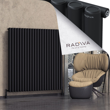 Radiva - Mati Radiateur En Aluminium 1500x1624 Noir