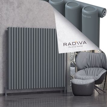 Radiva - Mati Radiateur En Aluminium 1500x1772 Anthracite
