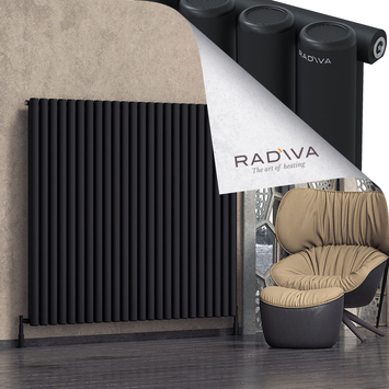 Radiva - Mati Radiateur En Aluminium 1500x1772 Noir