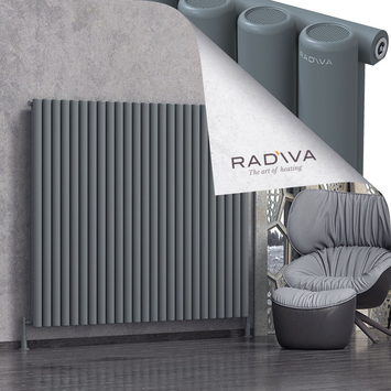 Radiva - Mati Radiateur En Aluminium 1500x1846 Anthracite