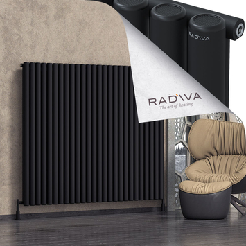 Radiva - Mati Radiateur En Aluminium 1500x1920 Noir