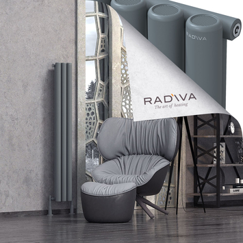 Radiva - Mati Radiateur En Aluminium 1500x218 Anthracite
