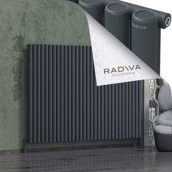 Radiva - Mati Radiateur En Aluminium 1500x2290 Anthracite Foncé
