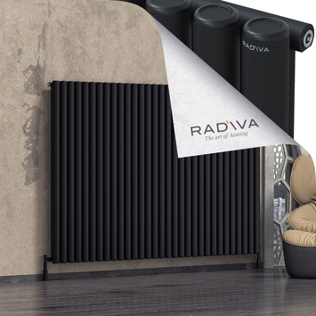 Radiva - Mati Radiateur En Aluminium 1500x2290 Noir