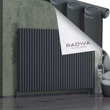 Radiva - Mati Radiateur En Aluminium 1500x2364 Anthracite Foncé