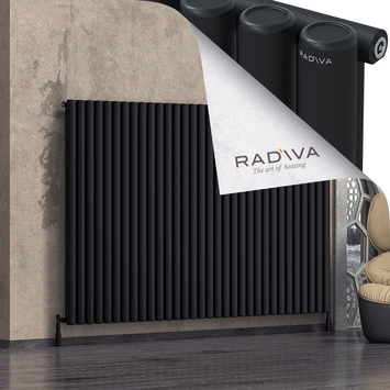 Radiva - Mati Radiateur En Aluminium 1500x2364 Noir