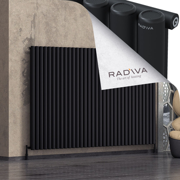 Radiva - Mati Radiateur En Aluminium 1500x2438 Noir