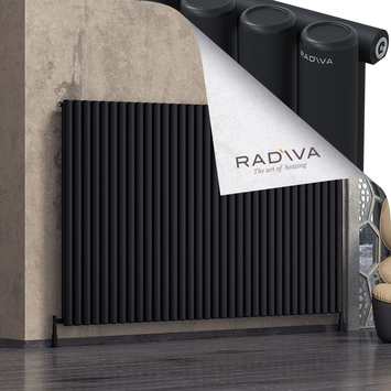 Radiva - Mati Radiateur En Aluminium 1500x2512 Noir