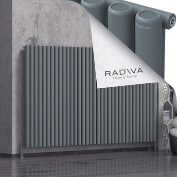 Radiva - Mati Radiateur En Aluminium 1500x2586 Anthracite