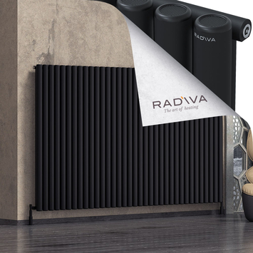 Radiva - Mati Radiateur En Aluminium 1500x2586 Noir
