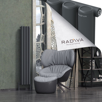 Radiva - Mati Radiateur En Aluminium 1500x292 Anthracite Foncé