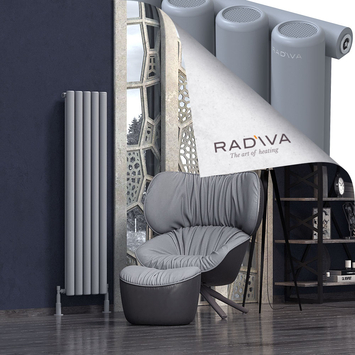 Radiva - Mati Radiateur En Aluminium 1500x366 Gris