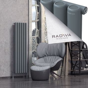 Radiva - Mati Radiateur En Aluminium 1500x440 Anthracite