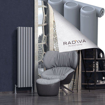 Radiva - Mati Radiateur En Aluminium 1500x440 Gris