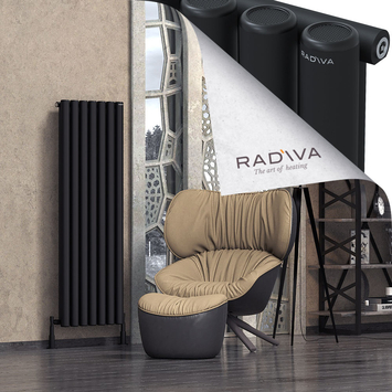 Radiva - Mati Radiateur En Aluminium 1500x514 Noir