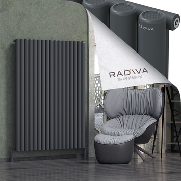 Radiva - Mati Radiateur En Aluminium 1600x1254 Anthracite Foncé