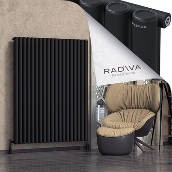 Radiva - Mati Radiateur En Aluminium 1600x1402 Noir
