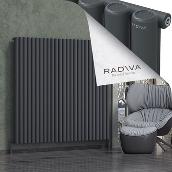 Radiva - Mati Radiateur En Aluminium 1600x1846 Anthracite Foncé