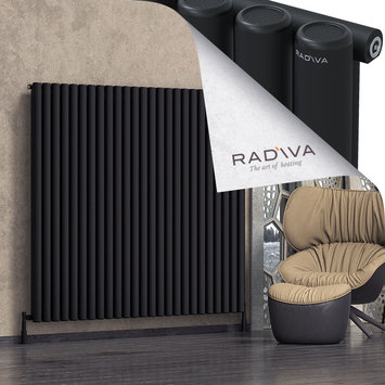 Radiva - Mati Radiateur En Aluminium 1600x1846 Noir