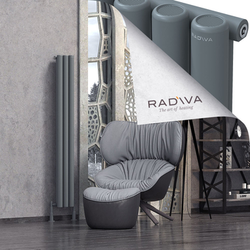 Radiva - Mati Radiateur En Aluminium 1600x218 Anthracite