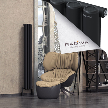 Radiva - Mati Radiateur En Aluminium 1600x218 Noir