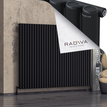 Radiva - Mati Radiateur En Aluminium 1600x2364 Noir