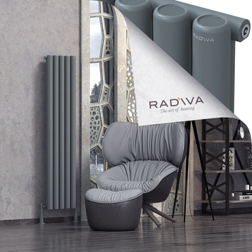 Radiva - Mati Radiateur En Aluminium 1600x366 Anthracite