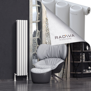 Radiva - Mati Radiateur En Aluminium 1600x366 Blanc
