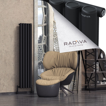 Radiva - Mati Radiateur En Aluminium 1600x366 Noir