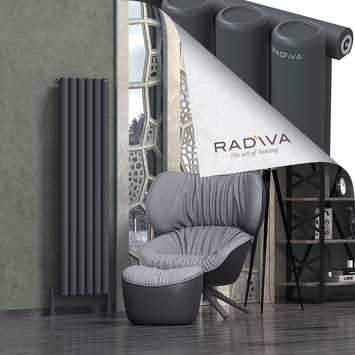 Radiva - Mati Radiateur En Aluminium 1600x440 Anthracite Foncé