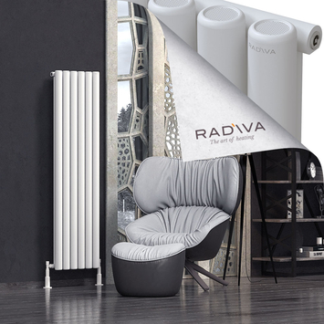 Radiva - Mati Radiateur En Aluminium 1600x440 Blanc