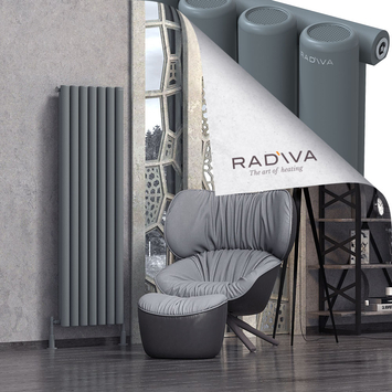 Radiva - Mati Radiateur En Aluminium 1600x514 Anthracite