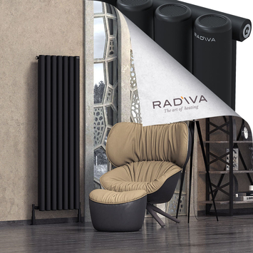 Radiva - Mati Radiateur En Aluminium 1600x514 Noir