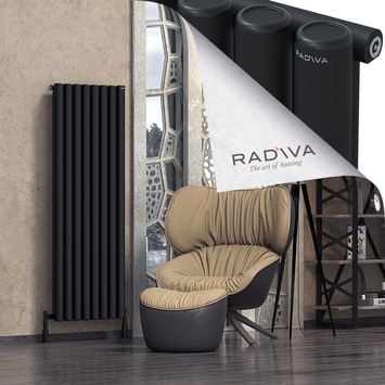 Radiva - Mati Radiateur En Aluminium 1600x588 Noir