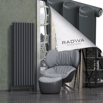 Radiva - Mati Radiateur En Aluminium 1600x662 Anthracite Foncé