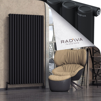 Radiva - Mati Radiateur En Aluminium 1800x1106 Noir