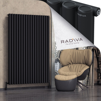 Radiva - Mati Radiateur En Aluminium 1800x1328 Noir