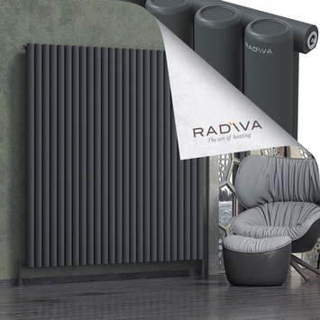 Radiva - Mati Radiateur En Aluminium 1800x1846 Anthracite Foncé