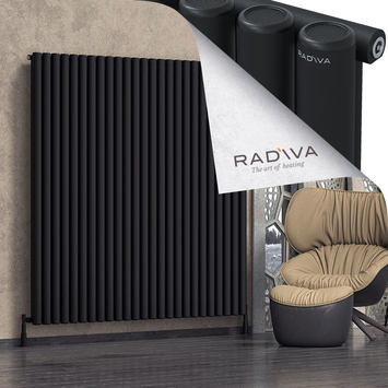 Radiva - Mati Radiateur En Aluminium 1800x1846 Noir