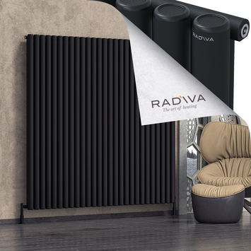 Radiva - Mati Radiateur En Aluminium 1800x1994 Noir