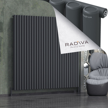 Radiva - Mati Radiateur En Aluminium 1800x2068 Anthracite Foncé