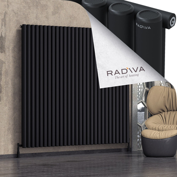 Radiva - Mati Radiateur En Aluminium 1800x2068 Noir
