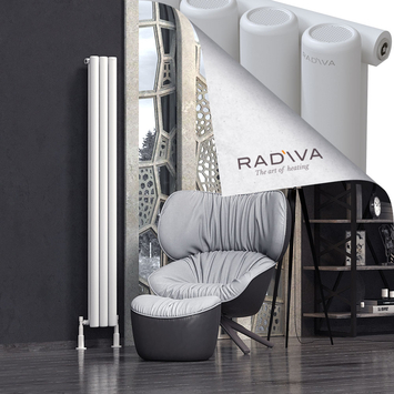 Radiva - Mati Radiateur En Aluminium 1800x218 Blanc