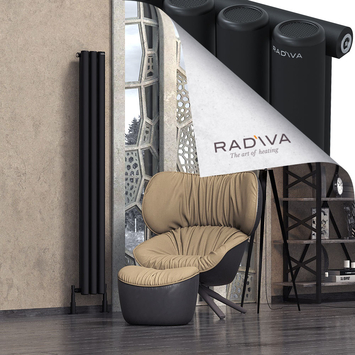 Radiva - Mati Radiateur En Aluminium 1800x218 Noir